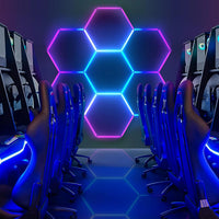 Hexagon rgb verlichting