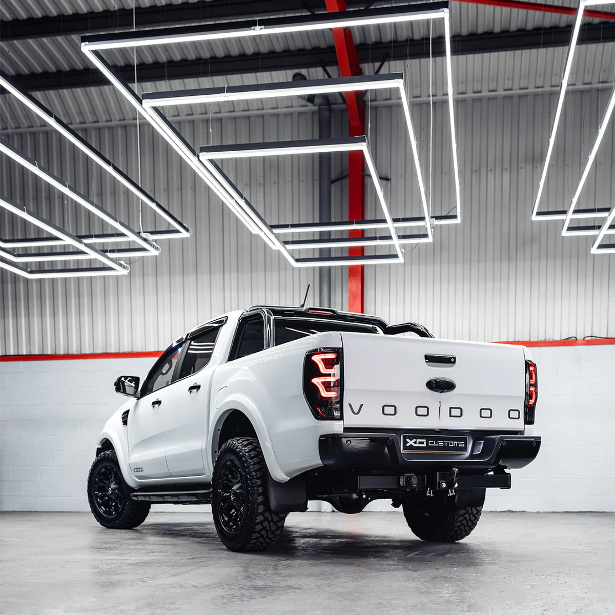 LED hexagon garage verlichting
